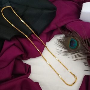 gold plated chain | 24 inch copy
