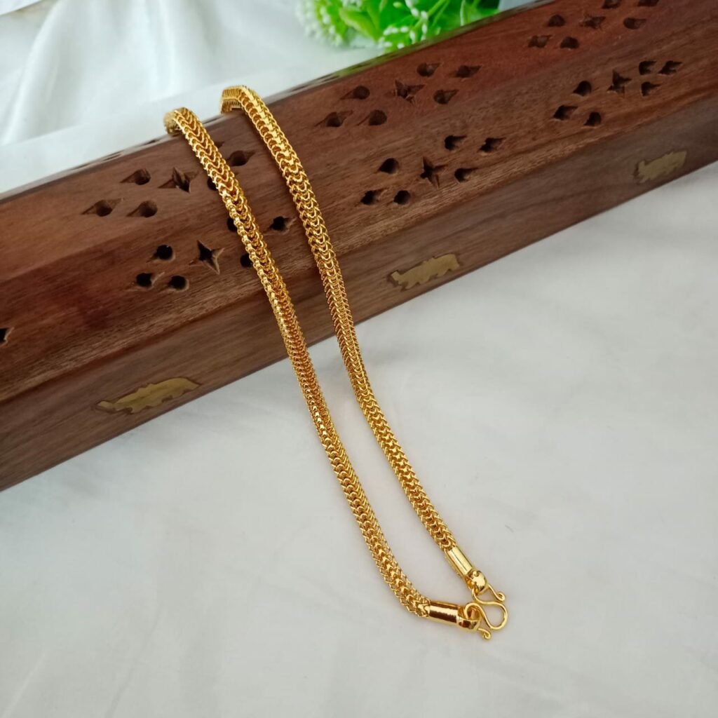 gold plated thick chain | 30 inch copy